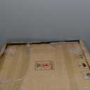 LINSY HOME Farmhouse End Table with Charging Station, Narrow Side Table for Living Room, Sofa Side Table with Drawer and Storage Cabinet, Small Nightstand for Home Office (Wood Door, Washed Grey and Brown)