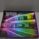 OUTDOODS LED COLORFUL EAVES LIGHTXINKAITE 150ft Permanent Outdoor Lights for House, 2025 Eave Lighting with App/Remote Control, IP67 Waterproof smartlight for Christmas, Halloween, Holiday, Party, Daily