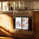 Coastal Lobster Kitchen Towels Set, Beach Ocean Crawfish Kitchen Decor, Red Lobster Gifts for Friends, Crawfish Boil Hand Towels Dish Towels for Kitchen 16x24 Inch, Set of 2