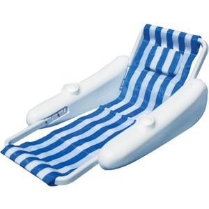 SWIMLINE ORIGINAL 10000M Sunchaser Sling Style Floating Lounge Chair Pool Float | Molded Frame & Pontoon Design | Pool Floats Adult | Pool Lounger | Pool Accessories | Pool Chairs and Lounges