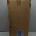 Nuogo 30 Inch Large Metal Lanterns with Glass Panels Black Hanging Vintage for Table Porch Home Party Decor Gift Indoor Outdoor, Candle Not Includes