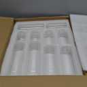 Hewory Glass Bud Vases for Flowers: Set of 20 Modern Small Flower Vases for Centerpieces - Clear Table Decoration for Wedding Party Events Home Decor Floral Arrangement