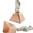 3 Pack SouthBend 2 Ct Square Copper Bells