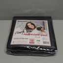 Deep Pocket Full Size Deep Fitted Sheet - Perfectly Fit 17'23' Mattress & Toppers - Plus Soft Joyful Feel - 1 Black Bottom Sheet