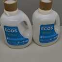 Earth Friendly Products Ecos 2X Liquid Laundry Detergent Free & Clear, 100 Fl Oz (Pack of 4)