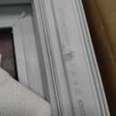 NOOTA Basement Window with Removable Mounting FlangeSliding Tempered Dual-Pane Glass PVC Window for Basement Fits Non-Standard Rough Openings 32" 14"