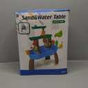 Water Table for Toddlers 3-5 Outdoor Toys for Kids Ages 4-8 3-Tier Kids Sand Water Table with Fishing Game Set Activity Sensory Table Summer Gift Beach Outside Toys for Toddlers