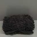 OLANLY Bathroom Rugs 44x24, Extra Soft Absorbent Chenille Bath Rugs, Rubber Backing Quick Dry, Machine Washable Bath Mats for Bathroom Floor, Tub and Shower, Home Decor Accessories, Dark Grey