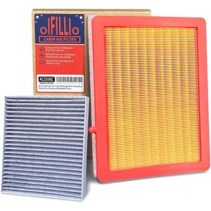 OIFILLIO Engine Cabin Air Filter Kit for Equinox (2018-2025), Terrain (2018-2025), (1.5L, 1.6L, 2.0L), Replaces 84390002, CA12260, A3240C, 13508023, SA12260