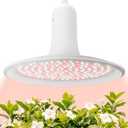LED Grow Light Bulb with Hanging System, 30W Full Spectrum, Hanging Grow Lights, Pendant Plant Lights for Indoor Growing, Large Tall Plant, Garden, Flowers, Greenhouse