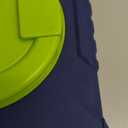 Andnary Case for iPad 6th/5th Generation 9.7 inch 2018/2017 Case, iPad Air 2/Pro 9.7 inch Heavy Duty Protective Cover with 360 Rotate Handle Stand, Pencil Holder, Shoulder Strap (Navy+Green)