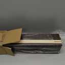 LUCKUP Cordless Bamboo Roman Blinds Shades for Indoor Windows-Blackout Room Darkening Roman Blinds with 6" Valance Cover Enhanced Privacy, 32" W x 64" H