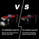 BRIKSMAX Led Lighting Kit for LEGO-10304 Camaro Z28 - Compatible with Lego Icons Building Blocks Model- Not Include The Lego Set