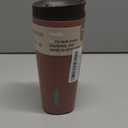 Owala SmoothSip Slider Insulated Stainless Steel Coffee Tumbler, Reusable Iced Coffee Cup, Hot Coffee Travel Mug, BPA Free 20 oz, Cozy Cocoa