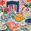 Jigsaw Puzzles for Adults 1000 Pieces, Art Table Puzzle, Watercolor Painting as Home Wall Decor for Family Challenging Games