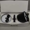 KDG 2 Pack Cordless Table Lamp, Portable LED Desk Lamps, 5000mAh Battery Operated, 3 Color Stepless Dimming Up, for Restaurant, Bedroom, Outdoor Camping, Coffee Shop, Night Light, Rechargeable (Black)