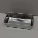 P&P CHEF Loaf Pan Set, 9 x 5 Inch Bread Pans, Stainless Steel Loaf Toast Baking Pans For Bread Meatloaf Lasagna Cake, Healthy & Non Toxic, Oven Safe& Easy Clean, (Silver, 4Pcs)