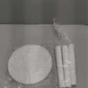 Samll Plant Stand Indoor/Outdoor for Plants,Wood White Planter Stands Holder Mid Century Pedestal Shelf,Sturdy Short Flower Rack Boho Short Plant Table 8.6"Tall Wooden Plants Stool for Garden,Patio