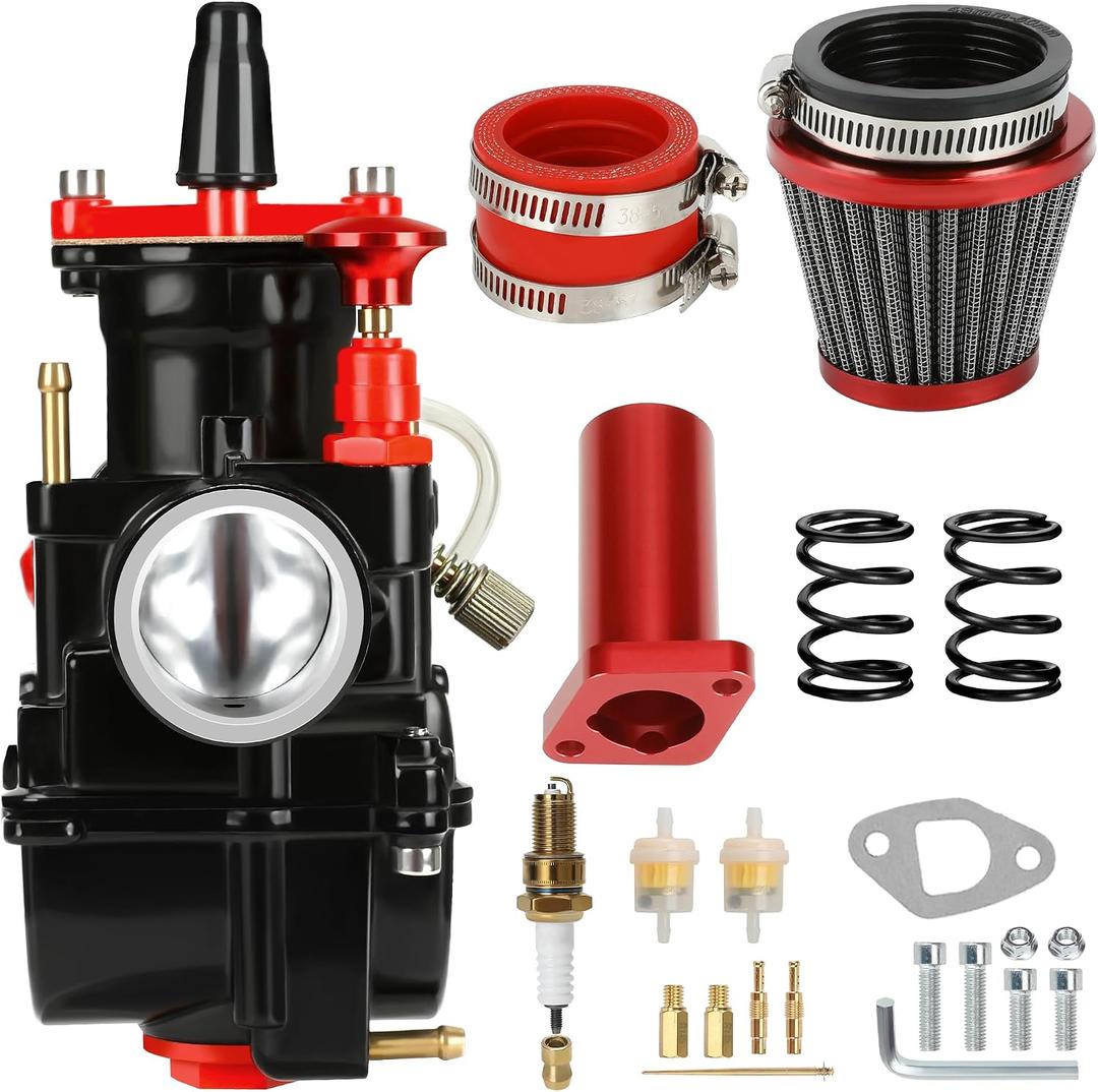 PWK 28mm Carburetor Kit Replacement for Predator 212 224 196cc Coleman CT200U CT200U-EX BT200X Mini Bike Baja Warrior MB200 KT196 GX160 6.5hp Engine Parts