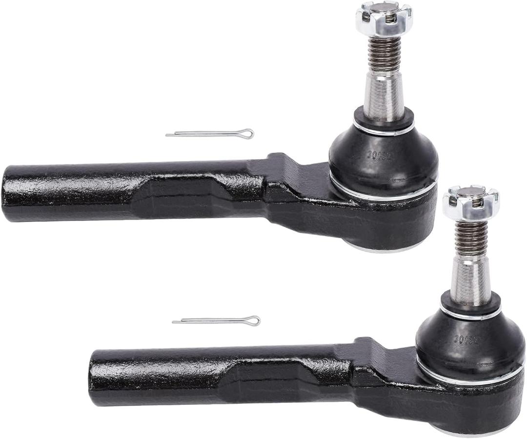 LCWRGS 2pcs ES800086 Front Outer Tie Rod Ends Replacement for 2004-2012 Chevy Malibu, 2005-2010 Pontiac G6, 2007-2009 Saturn Aura