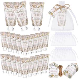 9 Sets Boho Baby Shower Hand Cream Gifts Baby Shower Party Favors for Guests Baby Girl Hand Cream Gift Bulk Travel Size Hand Lotion Set for Guest