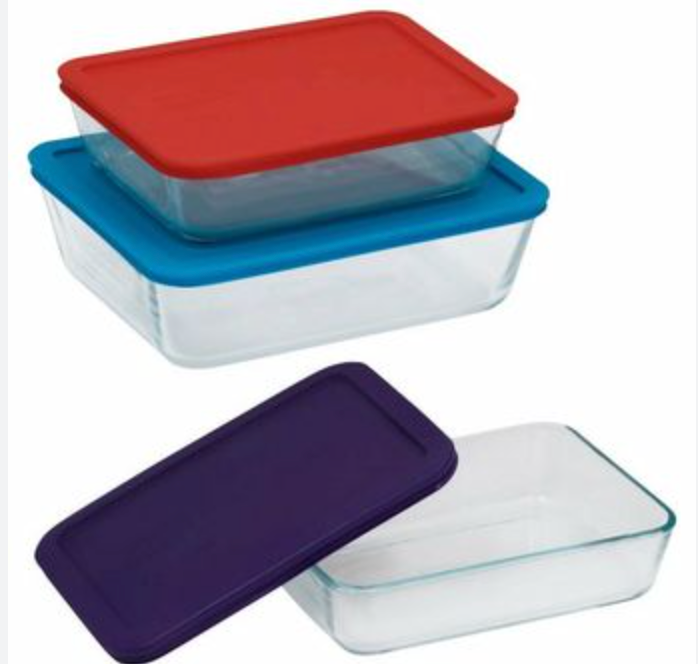 PYREX simply store 3 Pieces