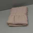 TSUTOMI Bed Skirt Queen Size Ruffled Bed Skirt with Split Corners, 16 Inch Drop Dust Ruffle Bed Skirts with Platform, Gathered Style, 100% Microfiber, Khaki