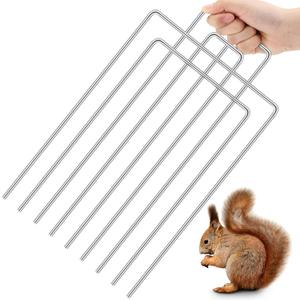Qualirey Trap Divider Stainless Steel Small Animal Trap Fork Divider for 9" Wide and Smaller Live Feral Cat Cages