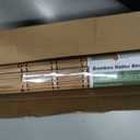 BAYUE Bamboo Blinds for Interior Windows, Roll Up Light Filtering, 36x72 in