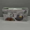 Baker's Friend Instant Crepe Maker with Handle, Electric Crepe Maker Machine, Crepera Electrica, 8 Inch Non-stick Cooking Surface, Creamy White