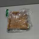 Acacia Napkin Holder for Table, 7" x 7" Wooden Napkin Dispenser, 4 Non Slip Pads, Luncheon Paper Napkins, Farmhouse Flat Square Napkin Holder, Bar Hotel Servilletero Home Kitchen Dining Tabletop Decor