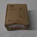 Veise VE017 Fingerprint Smart Door Lock, App Control, 7-in-1 Keyless Entry, Auto Lock, Emergency Power Port, Electronic Touchscreen Keypad, Biometric Smart Locks for Front Door, Satin Nickel