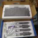 GTD Audio 4x800 Adjustable Channels UHF Diversity Wireless Cordless Handheld Microphone Mic System Ideal for Church, Karaoke, Dj Party, Range 450ft (4 Handheld Mics)