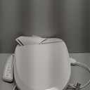 ZMJH ZMA102 Bidet Toilet Seat, Unlimited Warm Water, Vortex Wash, Electronic Heated, Warm Air Dryer, Rear and Front Wash, LED Light, Need Electricity, White, (Elongated)