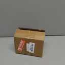 Gold pencil cup Sturdy metal frame with white ceramic pen holder For desks and kitchen appliance holders (H 4.6'')