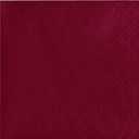 Creative Converting Touch of Color 200 Count 2-Ply Paper Beverage Napkins, Burgundy, 5" x 5" (DAA)