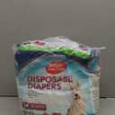 Simple Solution Dog Diapers Female, Dog Diapers, Potty Training, Super Absorbent, Breathable, Wetness Indicator for Urination, 2237 Inch Waist, (XXL, 30ct)