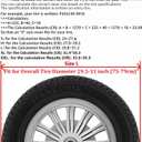 Black Spare Tire Cover with Back-up Camera Hole for Jeep Wrangler JL, Sport & Sahara, Ford Bronco SUVs. Dust-Proof Tire Cover Protector (L: 265/50R20, 265/65R17, 265/70R16)