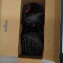 Expawlorer Anti-Slip Dog Shoes - Large Dog Booties for Winter & Snow, Waterproof Rain Boots with Reflective Strap (Size 8: 3.19"x3.03" (L*W) (Pack of 4)) Red