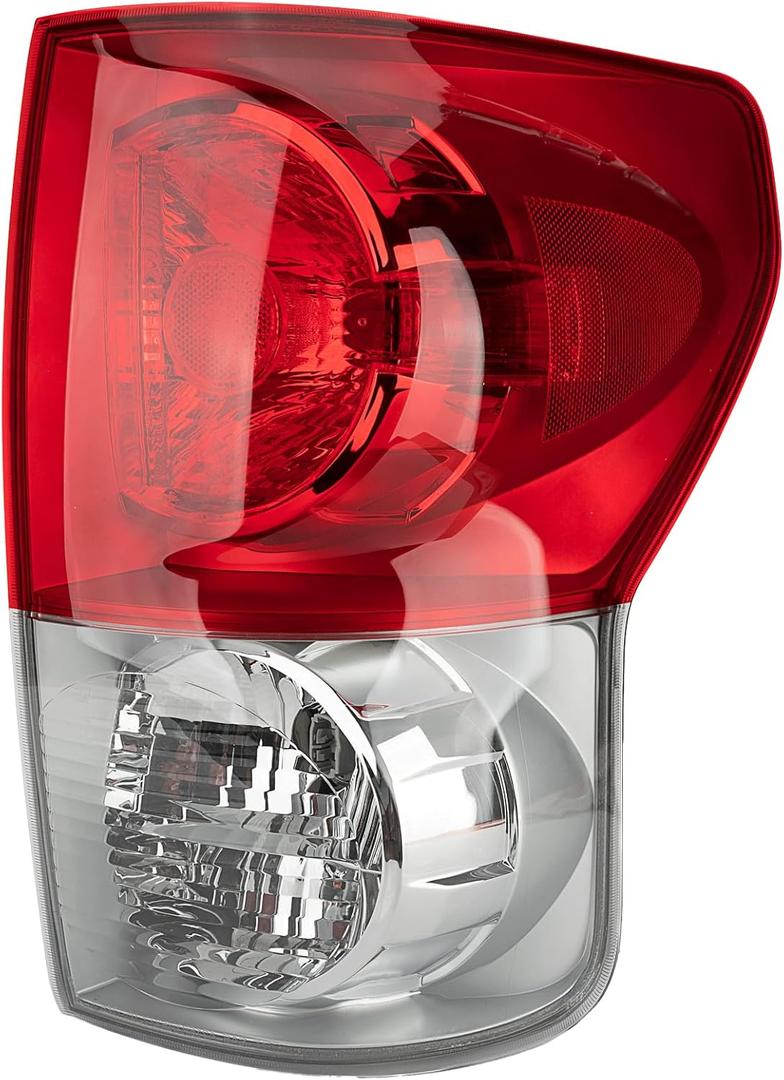 Tail Light Assembly Compatible With Toyota Tundra 2007-2009 Right Passenger Side Rear Brake Lamps Rear Brake Lamps With wiring harness