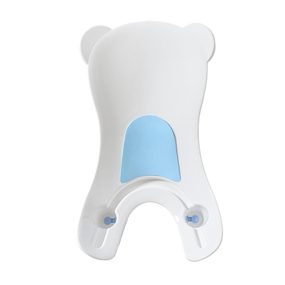 Totority Baby Wash Basin Ergonomic PP Material Newborn Toddler Portable Foldable Potty for Comfortable Bathing & Face Hand Cleaning, Space-Saving Design Ideal for Home Travel