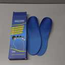 Plantar Fasciitis Feet Insoles Arch Supports Orthotics Inserts Relieve Flat Feet, High Arch (Mens 7-7 1/2 | Womens 9-9 1/2) (New Blue)