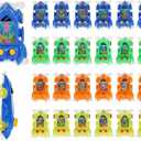 24 Pcs Water Ring Toss Handheld Games Race Car Party Favors Bulk Toys for Kids 3-5 4-8 8-12 Goodie Bags Stuffers Return Gifts for Kids Birthday Classroom Prize Box Rewards Party Supplies