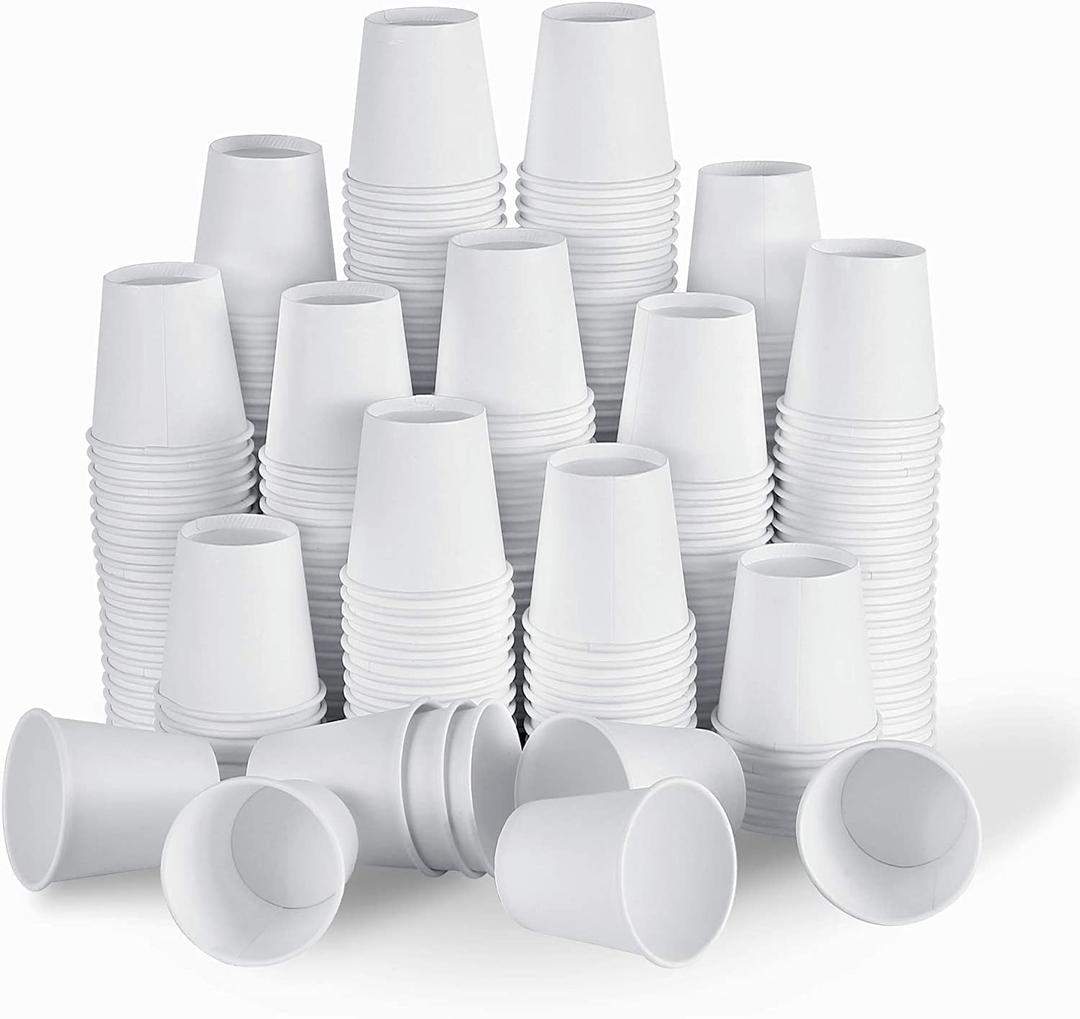 Brandon-super [300 Count - 2 oz] Small Paper Cups, Mouthwash Cups Bathroom Cups Mini Cups Small Disposable Cups