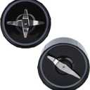 Replacement Cross And Flat Blades Kit FitCompatible For MagicBullet Blender Juicer Mixerm 250W MB1001MB 1001BMBR 1701MBR 1702MBR 1101
