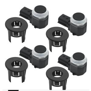 4Pcs Parking Reverse Aid Sensor with Retainer Bracket Replacement for Ford F150 F250 F350 F450 F550 2016-2018, Replaces# HC3Z15K859A, HC3Z-15K859-A, FL3Z-15K859-B, HC3T-15K859-EA