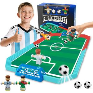 Foosball Table Soccer Board Game for KidsFinger Foosball Pinball Interactive Toys,Interactive Board Games Gift for 3 4 5 6 7 8-12 Year Old Kids Boys Girls