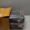 UKEIN Luggage Sets 3 Piece, Carry On Luggage 20In With Spinner Wheels,PC Hardside Suitcase Set with TSA Lock,Durable Carry On Suitcase With Travel Backpack for Men (Black, 3 piece set (20inch))