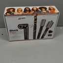 Shark Hair Dryer | FlexStyle Hair Styling System | Portable & Powerful Blow Dryer Brush | Hair Curler & Volumizer | 6 Styling Tools Included | Best for All Hair Types | Black | HD440BK