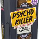 Psycho Killer: Third Edition - The Card Game, Can You Survive? Fast-Paced Party Game, Ages 16+, 2-6 Players